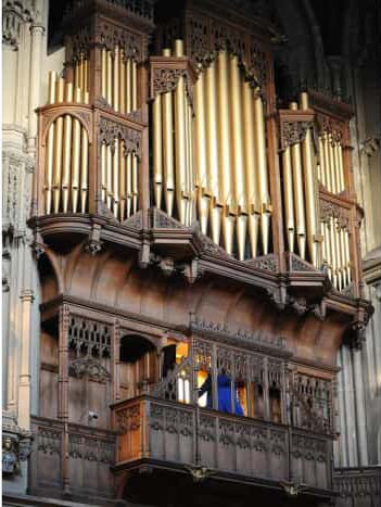 organ at St Mary's Church